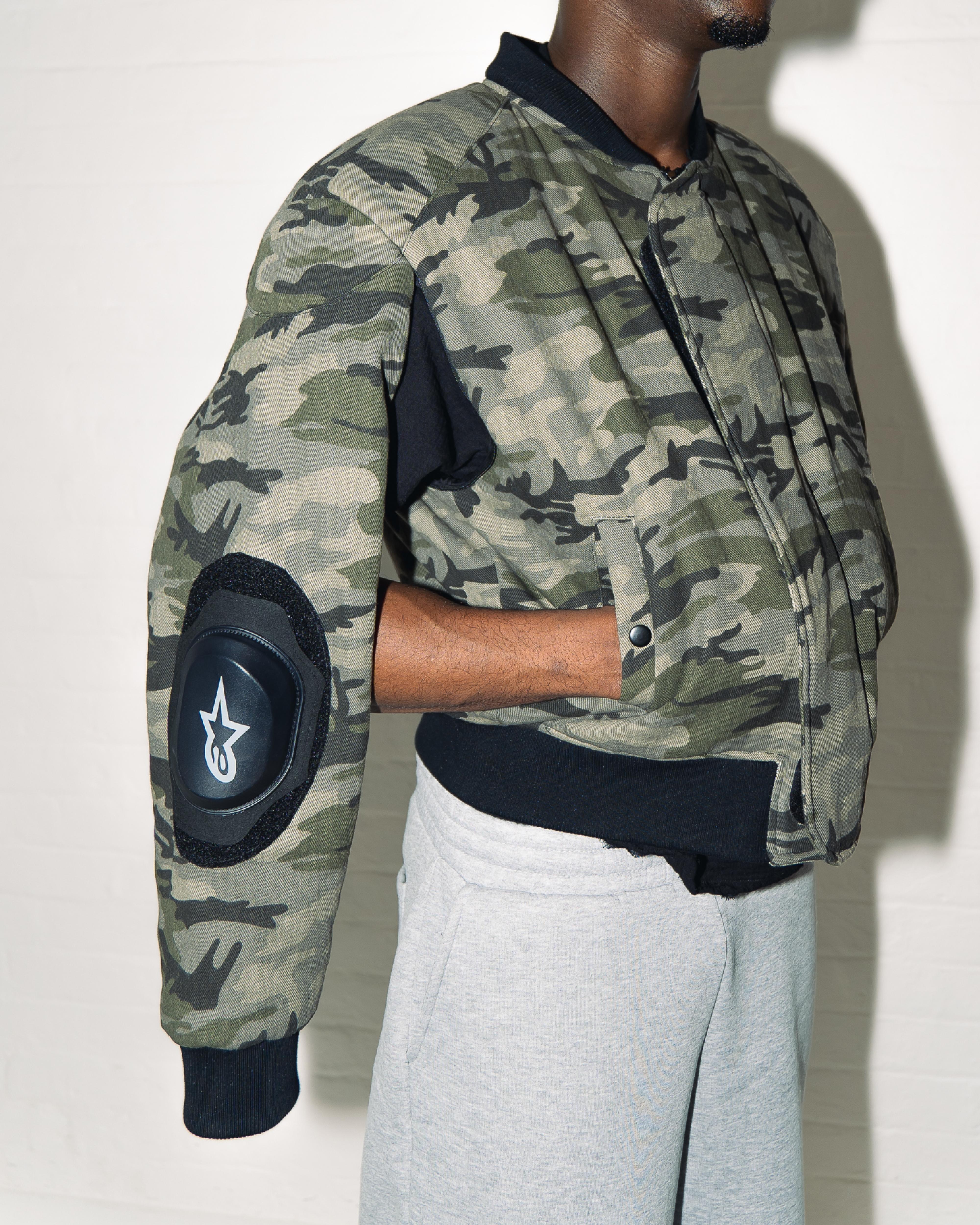 MODULAR CAMO BOMBER JACKET