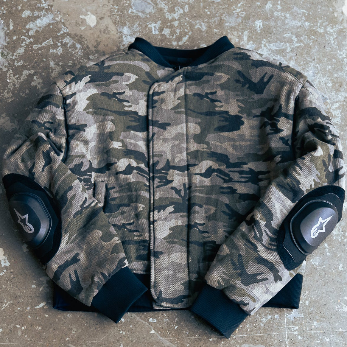 MODULAR CAMO BOMBER JACKET