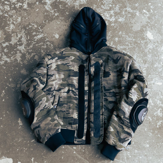 MODULAR CAMO BOMBER JACKET