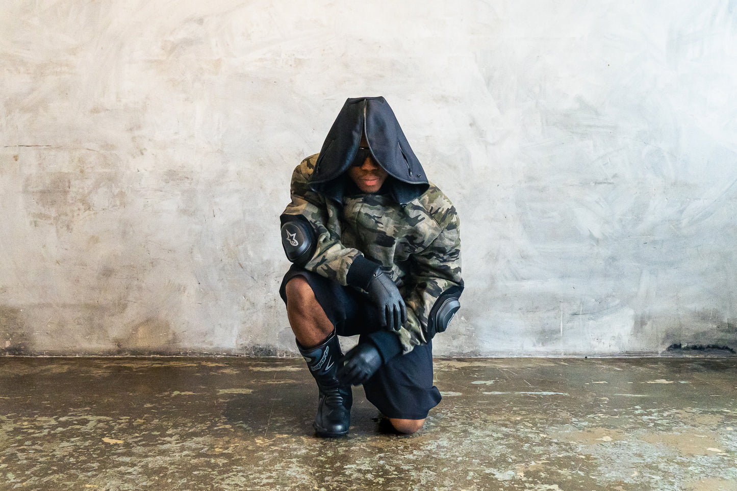 MODULAR CAMO BOMBER JACKET