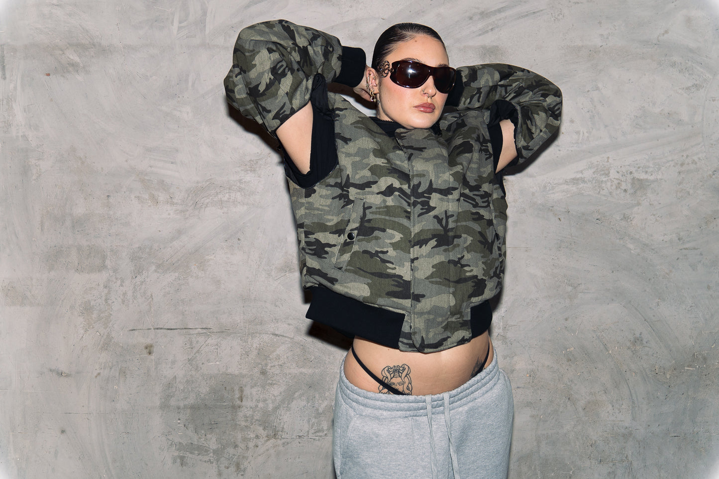 MODULAR CAMO BOMBER JACKET