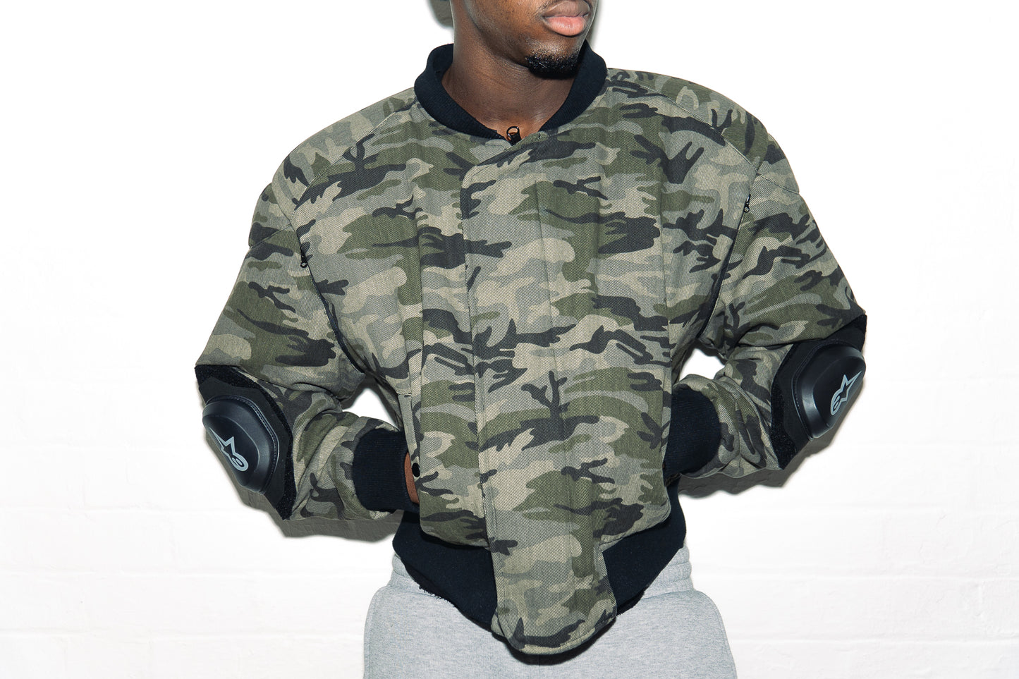 MODULAR CAMO BOMBER JACKET