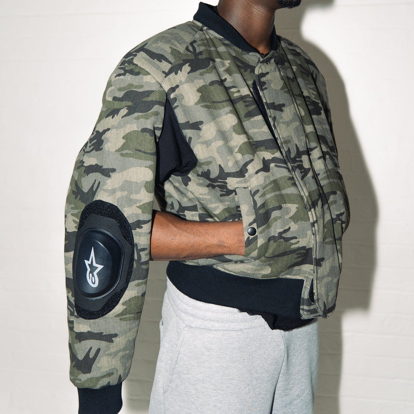 MODULAR CAMO BOMBER JACKET