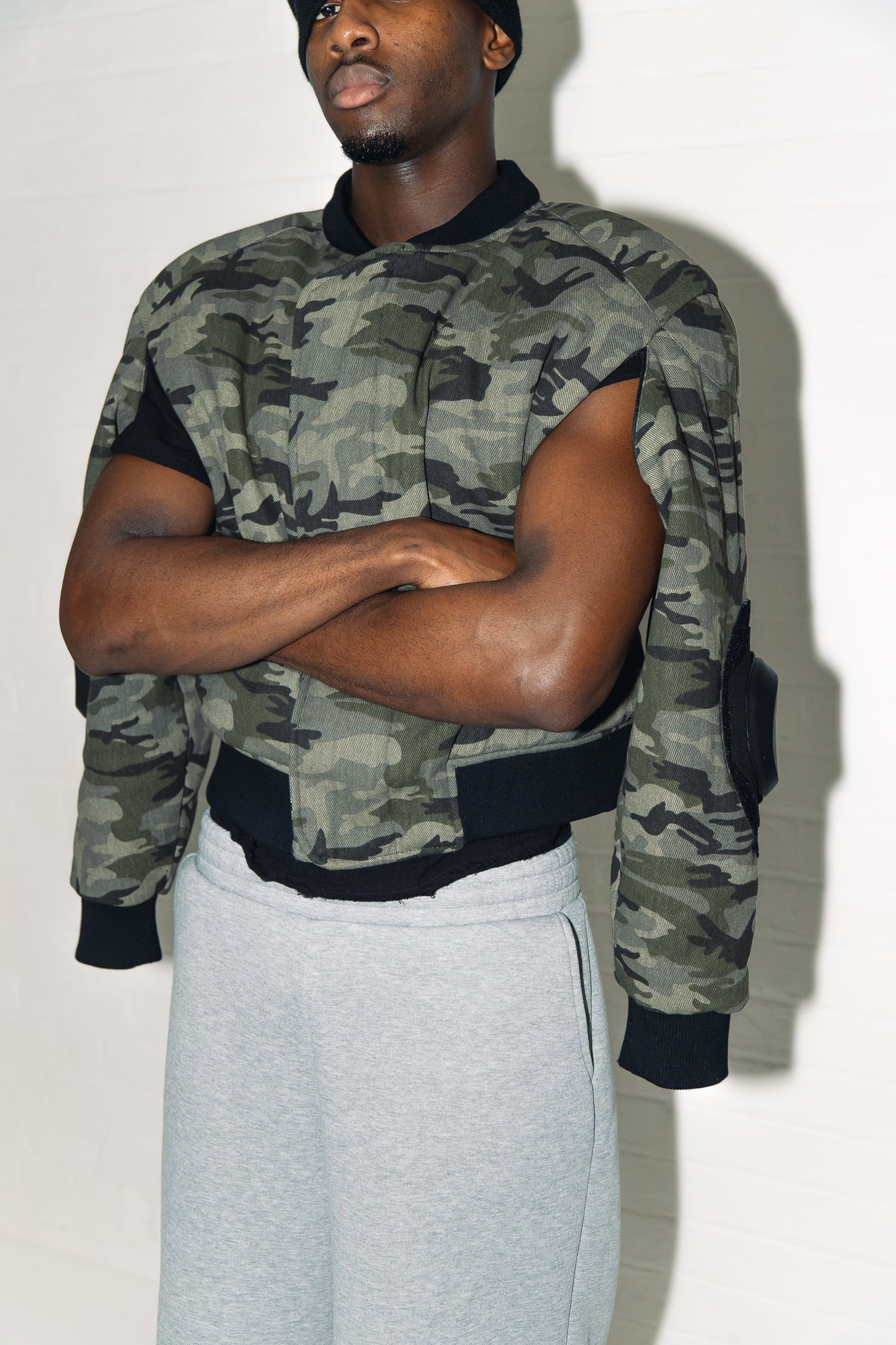 MODULAR CAMO BOMBER JACKET